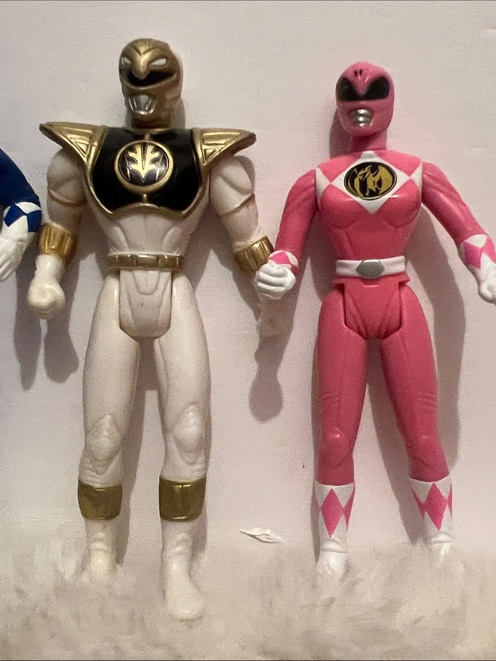 Vintage 1995 McDonald's Power Rangers Movie Complete Set 6 Figures & Zords Lot